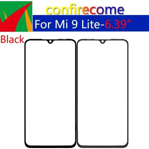 10Pcs\Lot For Xiaomi Mi 9 Lite Front Touch Screen Panel LCD Display Outer Glass Lens Cover Repair Replace Part