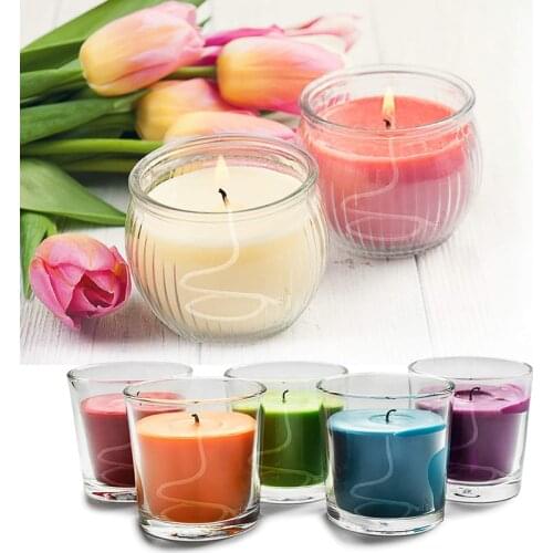 100Pcs/set Candle Wicks Smokeless Wax Pure Cotton Core 9/15/20cm DIY Candle Making Pre-waxed Wicks For Party Supplies