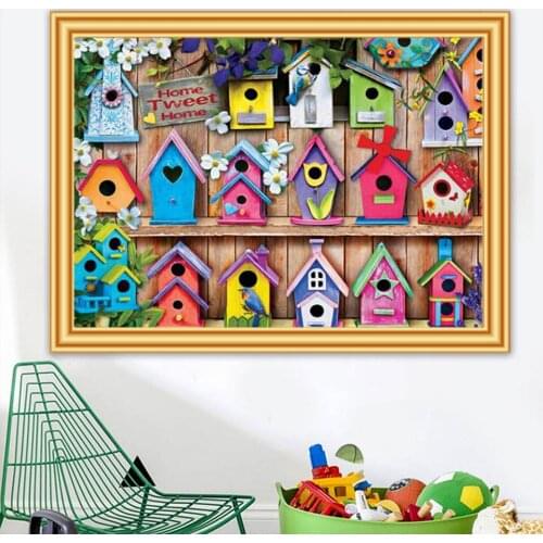 5d Diamond Painting Bird Nest Cross stitch Kit Embroidery Diamond Mosaic Scenery Art Picture Of Rhinestones Home Decor Gift