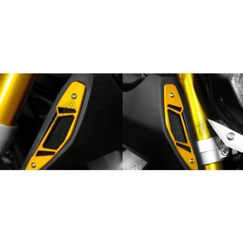 Aluminum Ram Air Intake Inlet Guard Cover Cap Left & Right For Yamaha MT-09 FZ-09 MT09 FZ09 2013 2014 2015 2016