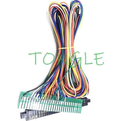 Free shipping Jamma harness extender full wiring extended wires cable accessories parts for Arcade Game Coin machine cab