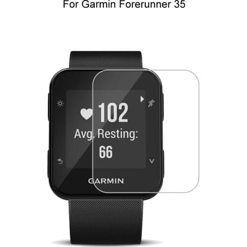 For Garmin Forerunner 35 Smart Watch Screen Protector Protective Tempered Glass Film Explosion-proof