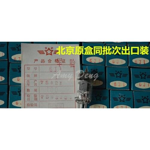 Export type Beijing 6J1 electronic tube T level sound sweet upgrade 5654 6ak5 electron tube