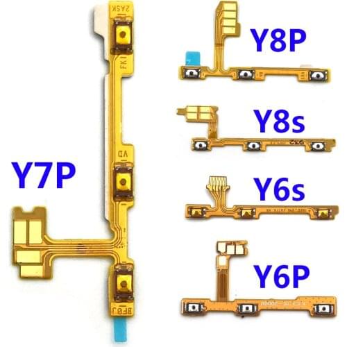 Power on/off Volume Key Button Flex Cable Ribbon For Huawei Y9S Y6P Y8S Y8P Y7P Y6S P40 Lite 5G / P40 Lite Eit5G P40 Lite E