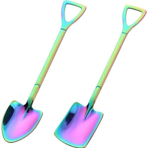 Stainless Steel Coffee Spoon Reusable Tea Spoon Stirring Spoon Dessert Cake Spoon Ice Cream Spoon Small Gift Tea Set Tableware