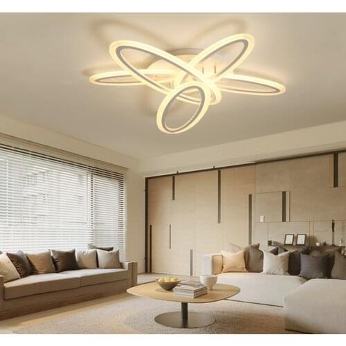 Creative Circular Acrylic LED Ceiling Lamp Home Living Room Bedroom Study Room Aisle Ceiling Light commercial Lighting fixture