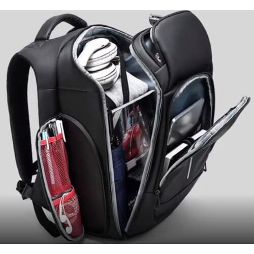 Multi function computer backpack waterproof business travel laptop backpacks men casual bag junior multiple pocket school bags