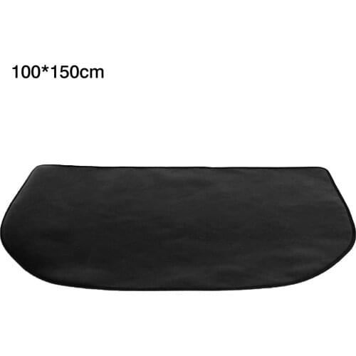 Fireproof Grill Mat Heat Resistant Barbecue Grill Splatter Mat For Backyard Floor Protective Rug Fire Pit Mat Practical Tool