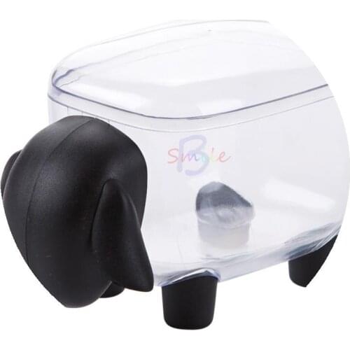 1pcs Makeup Organizer Dental Plastic Storage Box For Office Dental Floss Toothpick Holder Cotton Swab Container