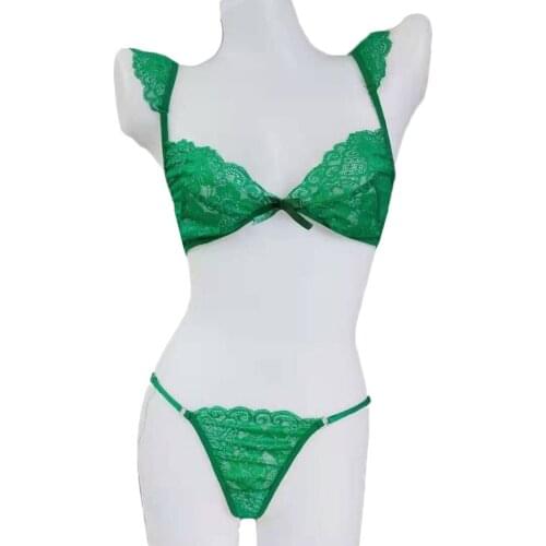 Embroidery Sex Bra Brief Sets Sexi Lingeri Women Underwear Set Lace Sensual Lingerie Women Erotic Lingerie Sexy Underwear Sets