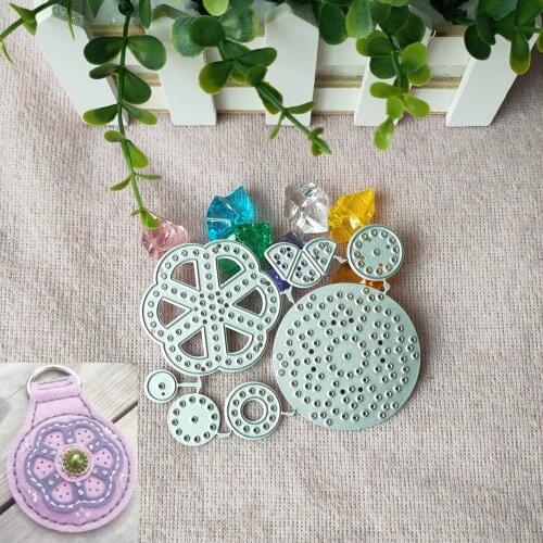 Metal cutting Die for Key chain trim, molding DIY Metal Board Mould for Paper Decoration scrapbook-embossed