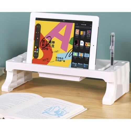 TV Display Top Storage Rack Holder Computer Monitor Stand Organizer for Home Office JR Deals