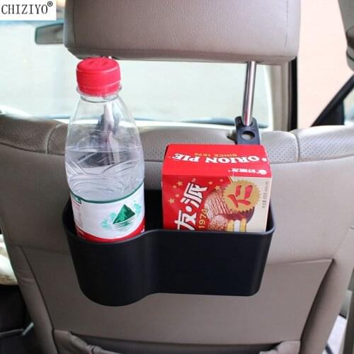 1PC Car Seat Back Organizer Drinks Cup Bottle Bin Mobile Phone Holder Auto Interior Storage Products Car Styling