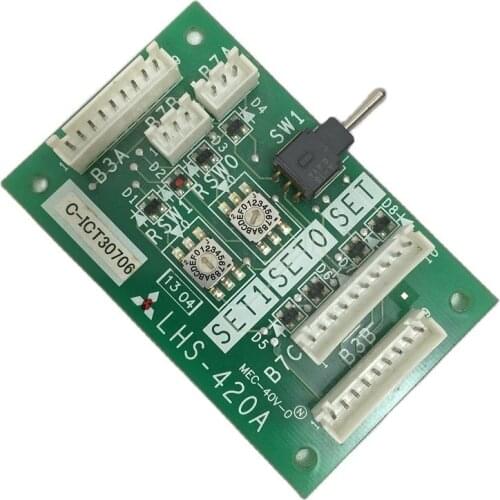 1Pcs LHS-420A Elevator car maintenance switch printed board ELENESSA elevator part AQ1H11