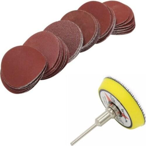 Grit 60-800 Sanding Discs Hook And Loop Sanding Disc With Backer Plate