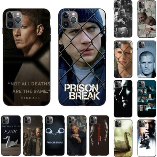 Yinuoda Prison Break Phone Case for iPhone 11 12 pro XS MAX 8 7 6 6S Plus X 5S SE 2020 XR cover