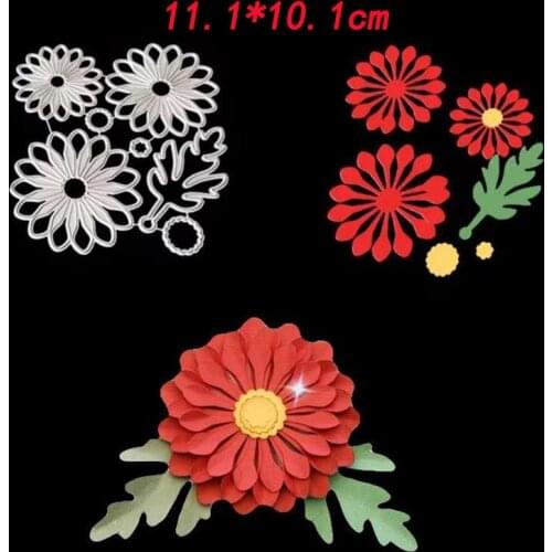 Flower carbon steel knife Metal Cutting Dies Stencil for DIY Scrapbooking Album Paper Cards Decorative Crafts Embossing Cuts