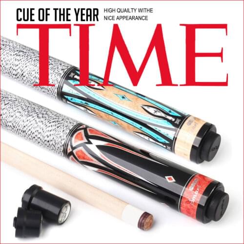 Fury DP Series Pool Cue Billiard Stick Kit Fashionable Digital Engraving Style Maple Shaft 13mm Tip Suitable For American 8 Ball