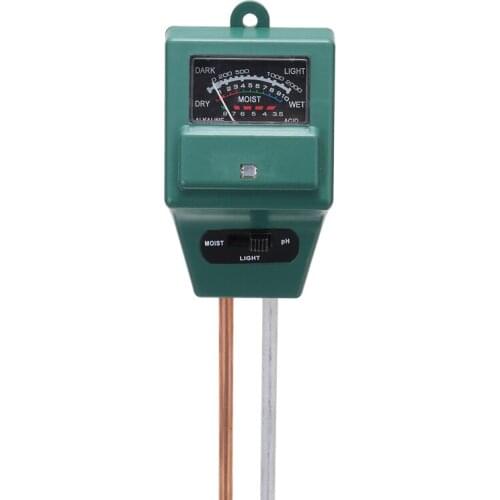 Soil Moisture Tester PH Meter Garden Tool Digital 3 In1 Sunlight Plant Flower PH Tester Soil Water Moisture PH Meter