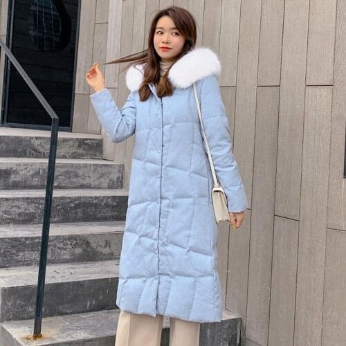 Duck Down Jacket Women Winter 2019 Outerwear Coats Female Long Casual Light ultra thin Warm Down jacket Parka high quality