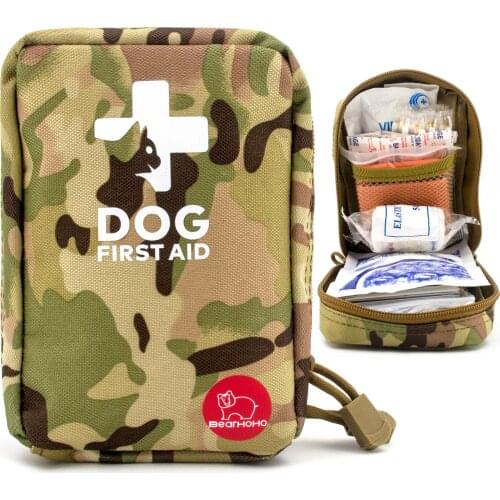 Mini Pet Dog First Aid Kit Survival kit Military Dog Emergency Rescue Pet Medical Bag Set First Aid Bag Medicine Organizer