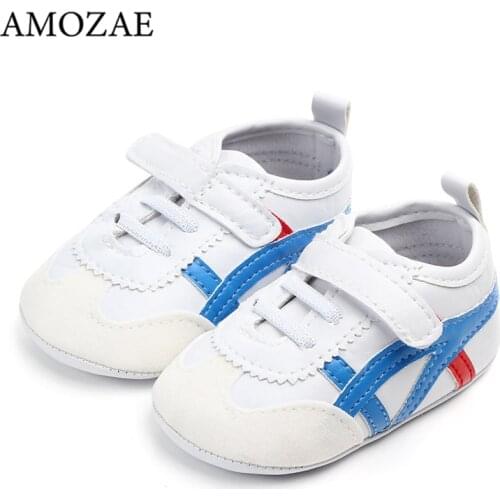 New Baby Shoes Toddler Infant Baby Boys Newborn Girls Soft Sole Anti-skid Sneaker Casual Sport Shoes Prewalker 2021 Spring