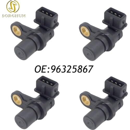 New 4PCS 5WY3168A 96325867 For Chevrolet Aveo Daewoo Matiz Kalos Camshaft Position Sensor CAM