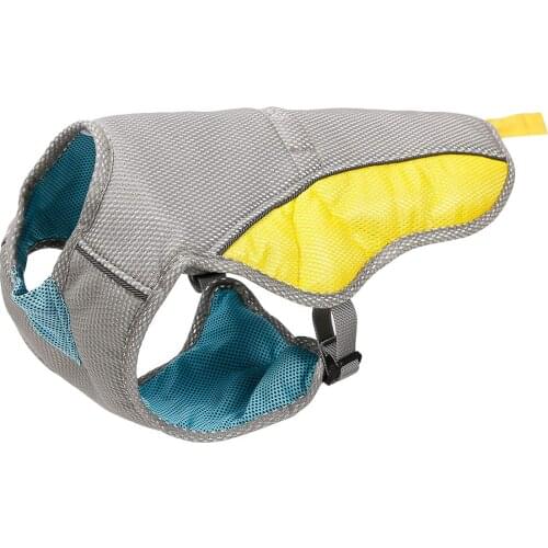 Dog Cooling Vest with Adjustable Side Straps and Harness , Reflective Pet Cooler Jacket Clothes for Small Medium Large Dogs