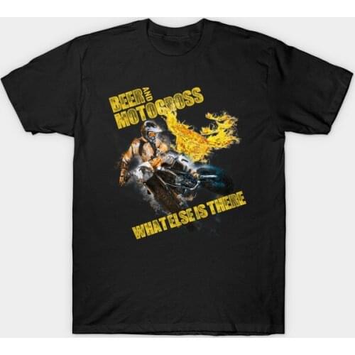 Beer and Motocross What Else Is There. Unique Graphic Phrase T-Shirt. Summer Cotton O-Neck Short Sleeve Mens T Shirt New S-3XL
