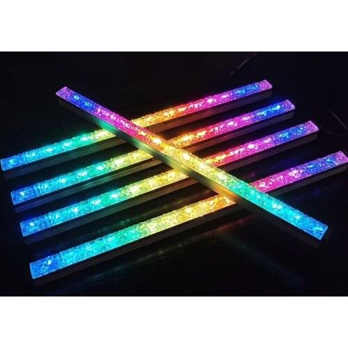 PC Case LED Light Bar Diamond ARGB Addressable RGB PC Chassis Decorative Lamp Office Caring Computer Supplies