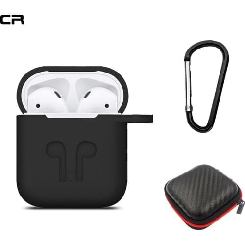 Duszake Silicone Protective Case for AirPods Charging Case Accessories For Earpods Cover Case for Airpods For Apple Accessories