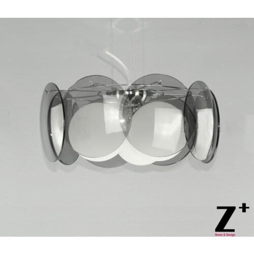 Led Lamp Modern Style Glass Made 3 Lights with Glass Lampshade Flower Sphere bulb free shipping