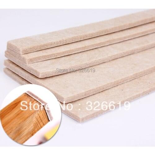Thick 5mm quality wool felt pad furniture pads chair cushion floor protection mat rectangle felt pad
