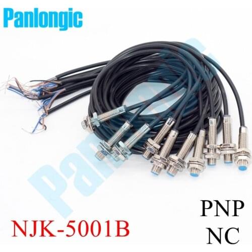 10 PCS NJK-5001B PNP NC 10mm Hall Effect Sensor Proximity Switch 6~36VDC Inductive Proximity Sensor Switch Free Shipping