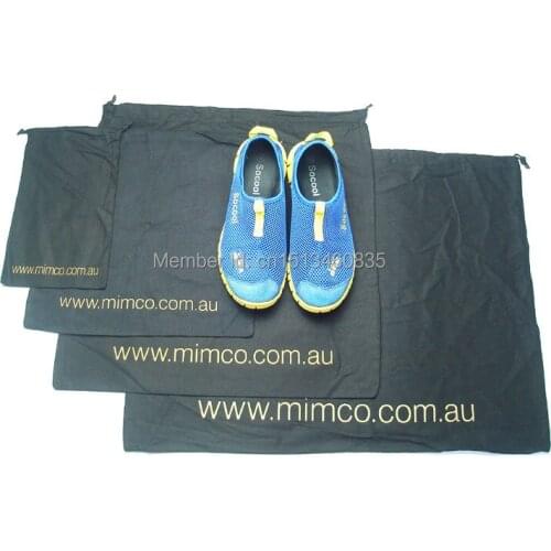 100pcs/lot free shipping cotton jewelry pouch cotton gift pouch cotton drawstring pouch bag custom logo gift bag shoes bag