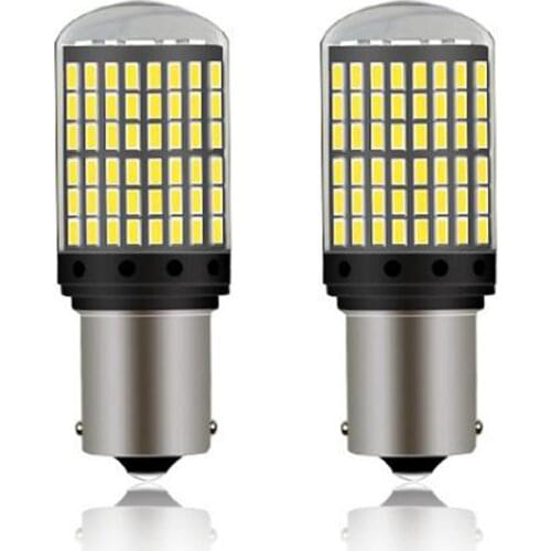 1156 led 2pcs ba15s 1156 p21w lamp 7440 3528 104SMD LED Canbus Error Free Turn Signal Light