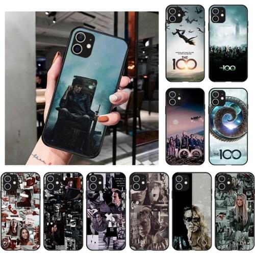 The 100 TV Eliza Taylor Black Matte Soft TPU Silicone Phone Case For iPhone XR 12 11 Pro Max X XS 7 8 6S Plus 5S SE2020 Cover