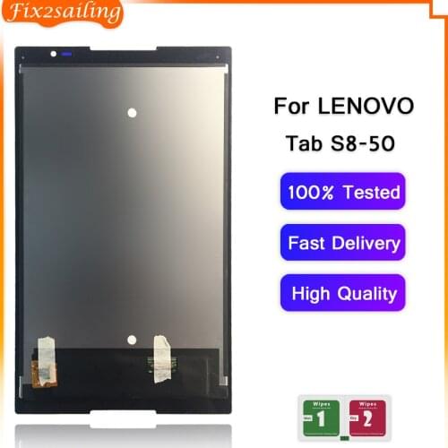 For Lenovo Tab S8-50 S8-50F S8-50L S8-50LC LCD Display Touch Screen Digitizer Assembly Replacement For Lenovo S8-50 LCD