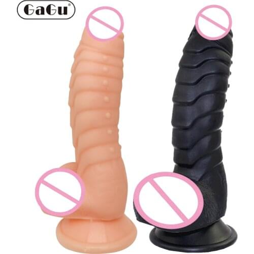 GaGu 2 Color Dinosaur Scales Penis With Suction Cup Dildo Female Adult Sex Toys Real Huge Cock Big Dick Not Vibrator Sex Shop