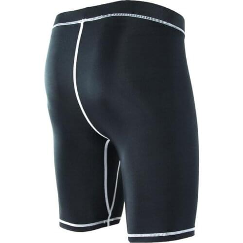 HOT 2017 Summer high Elastic Black Sweat compression Function tight shorts Jogger Training gym base Basketball Legging shorts