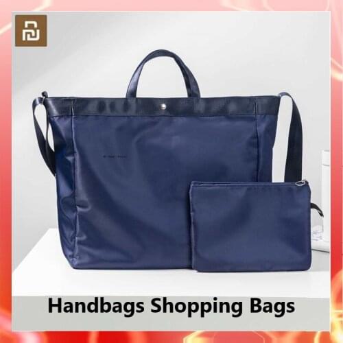 Mijia Handbags Shopping Bags Reusable Travel Bag blue WaterProof Large Capacity journey duffle Folding Bag Unisex