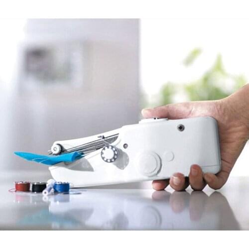 Mini Portable Handheld sewing machines Stitch Sew needlework Cordless Clothes Fabrics Electric Sewing Machine Stitch Set
