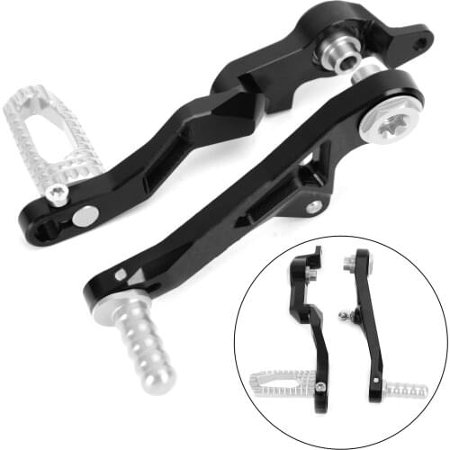 Artudatech Adjustable Shift Foot Lever & Brake Pedal Silver Fit for BMW R1250 GS GSA 2019+ Motor Bike Accessories Parts