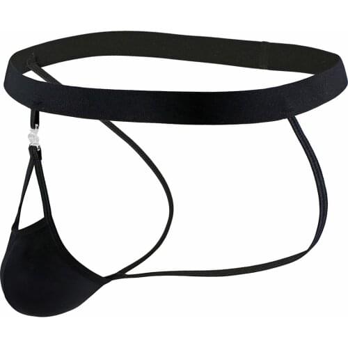 Jockstrap Men Underwear Sexy G String Tanga Hombre Thong Penis Pouch Panties Strap Lingerie Backless Sissy Underpants