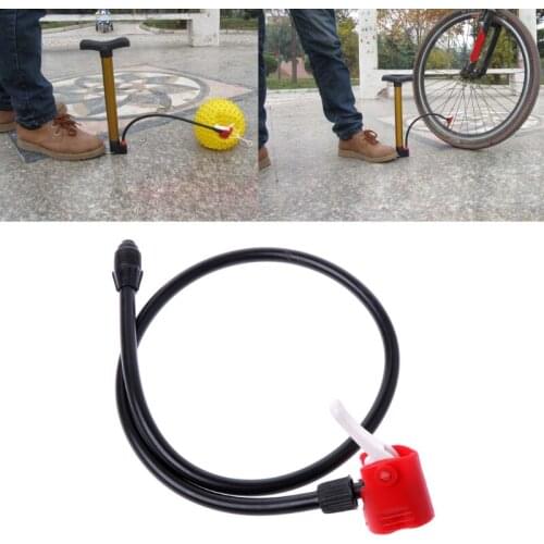 Bike Bicycle Handy Portable Air Pump Tire Inflator Replacement Hose Accessories