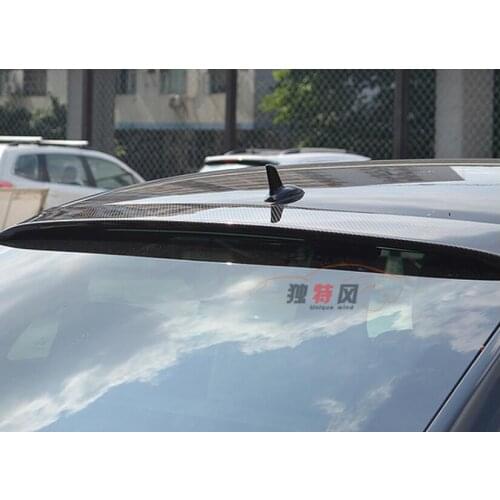 High Quality REAL CARBON FIBER REAR TAIL TOP ROOF WING TRUNK LIP SPOILER FOR Mercedes Benz W212 E200 E260 E300 E63 2010-2016