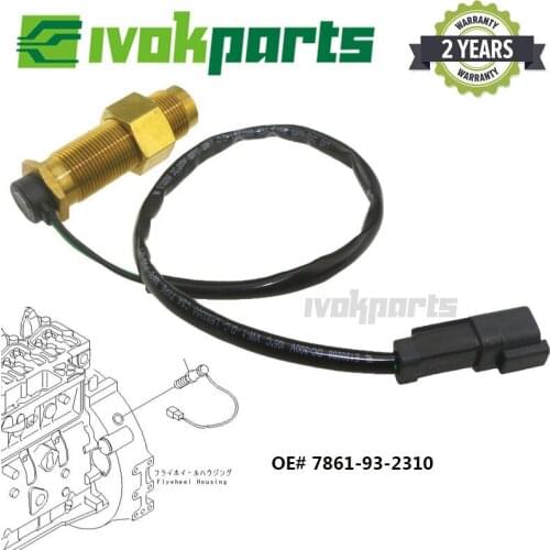 1 Pc High Quality Engine Revolution Speed Sensor 7861-93-2310 7861-93-2330 For Komatsu Excavator PC200-7 PC210-7 PC220-7