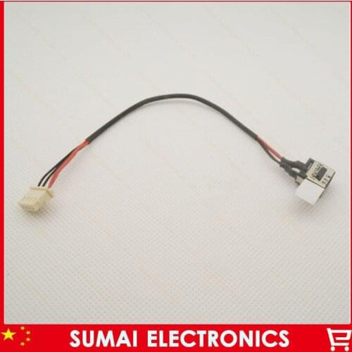 15lap-tops-ss/lot lap-tops DC Power Cable for Toshiba Satellite T130 T135 T135D DC Jack With Cable Without Magnetic beads