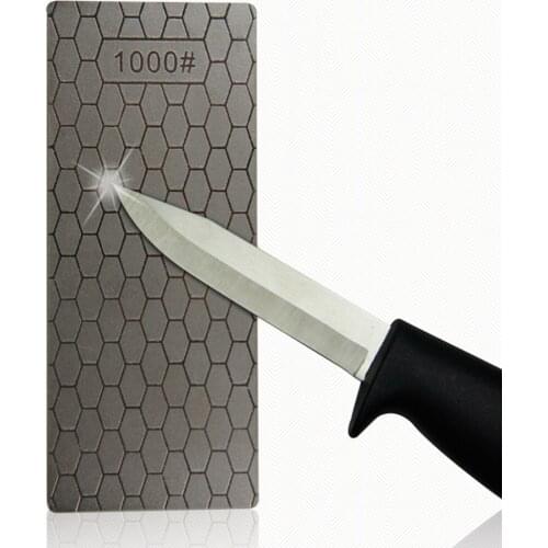 2Pcs Single Side Kitchen Knife Sharpening Stone 400/1000 Grit