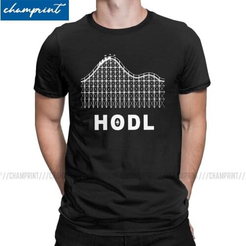 2021 Fashion Bitcoin Hodl T Shirts Cryptocurrency Crypto Trader Ethereum T-Shirts for Men Btc Blockchain Tee Shirt